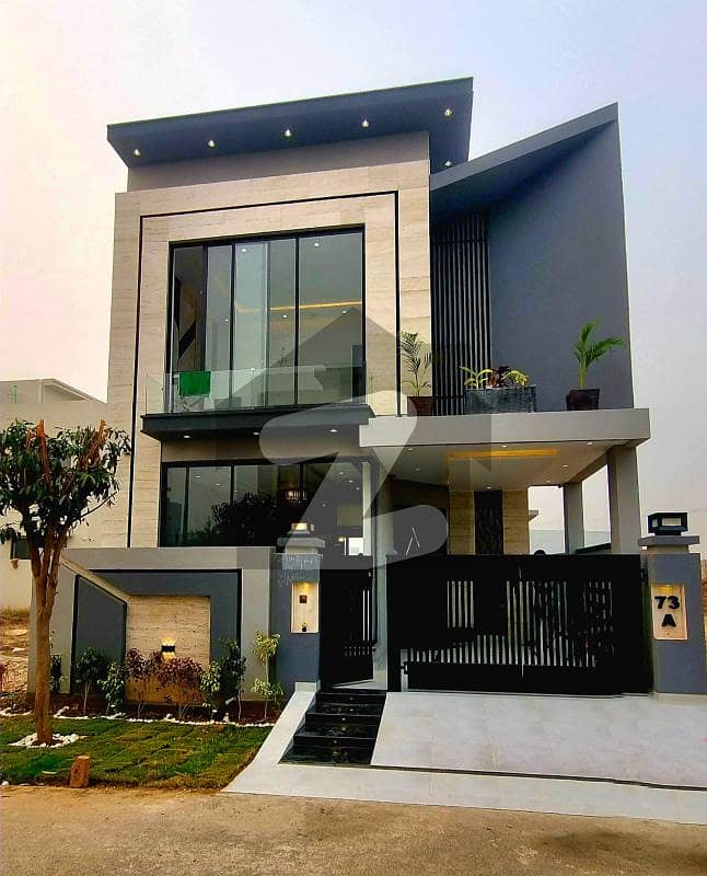 5 Marla Brand New House For Sale In Dha 9 Town In Very Hoy Location Like At Luxury