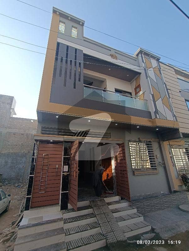 سعدی ٹاؤن سکیم 33 کراچی میں 4 کمروں کا 5 مرلہ مکان 2.15 کروڑ میں برائے فروخت۔