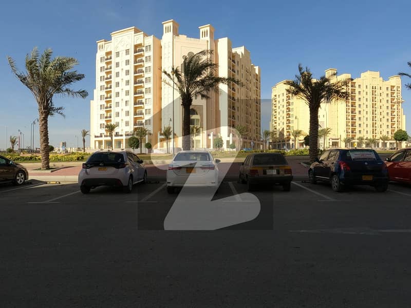 Prime Location In Bahria Heights Of Karachi, A 1100 Square Feet Flat Is Available