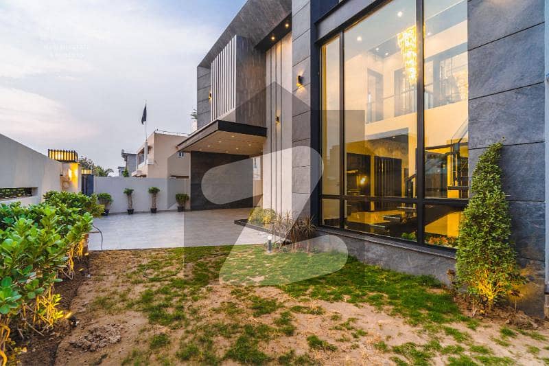 Facing Park Beautiful 1 Kanal House in K Block DHA Phase 6 For Sale DHA