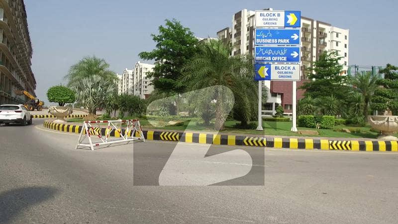 10 Marla Commercial Plot In Business Park Gulberg Greens Islamabad.