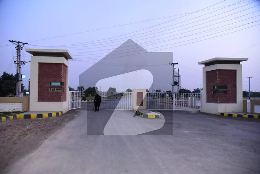 Ready To sale A Commercial Plot 2.5 Marla In Al-Karim Town Sahiwal