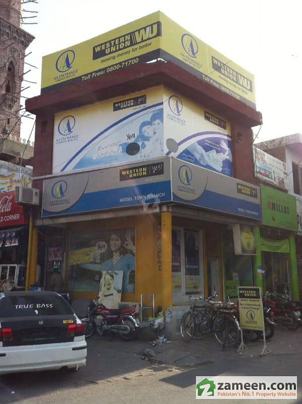 Corner Double Storey Shop In C Block Model Town For Sale Corner Double Storey Shop In C Block Model Town For Sale