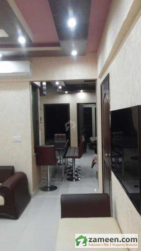 Fully Furnished Flat Available For Sale At Bukhari Commercial