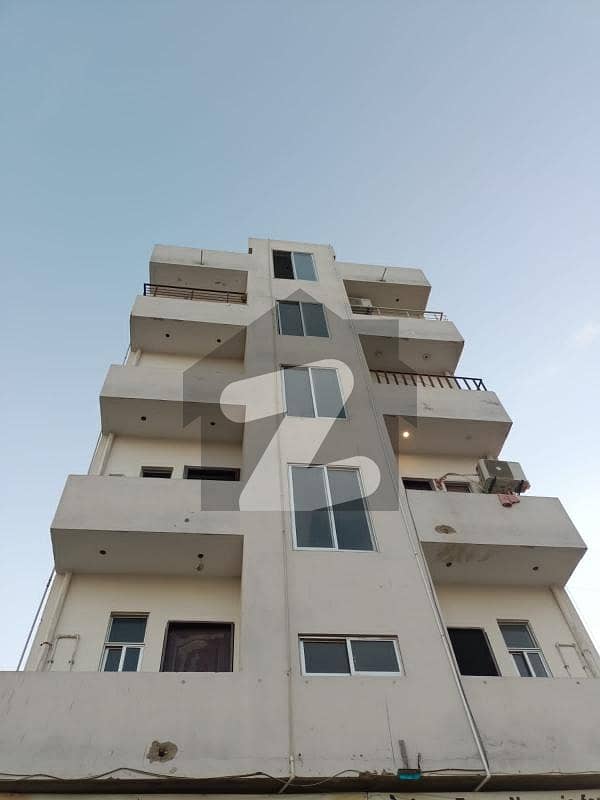 2 Bed Lounge Studio Apartment For Rent In Dha Phase 7 Near Sufa University  4th Floor