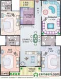 1 3 Beds Flat Floor Plan View