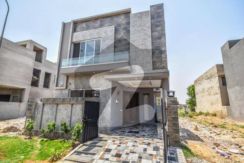 5 Marla Brand New Modern Design House Available For Sale In Dha Phase 9 Town