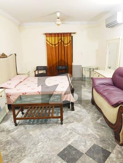 Fully Furnished Apartment Flat Available For Rent On College Road Near Ladies Women University Madina Town Faisalabad Society