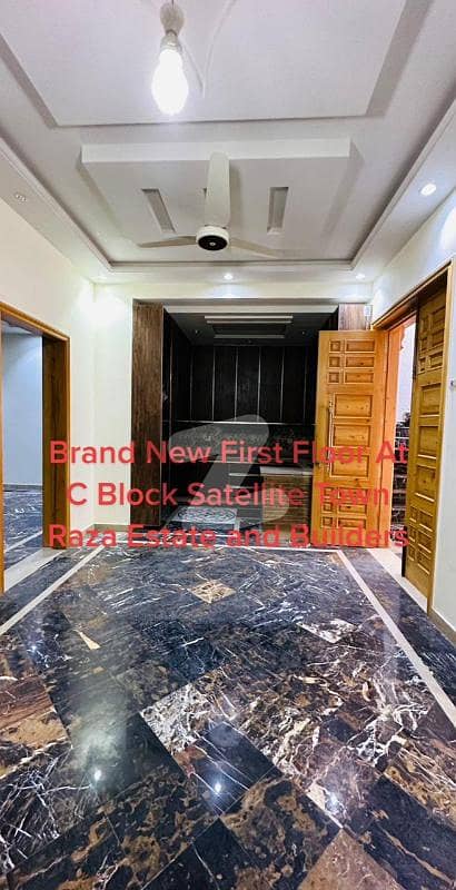 Brand New First Floor Portion At C Block Satellite Town