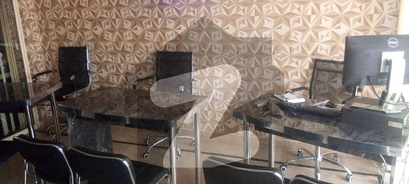 Running Furnished Office Available Fr Purchased & Sharing 16 X 45 With 2 Bath 1 Room Vip Location Block 13-d-1 Gulshan-e-iqbal