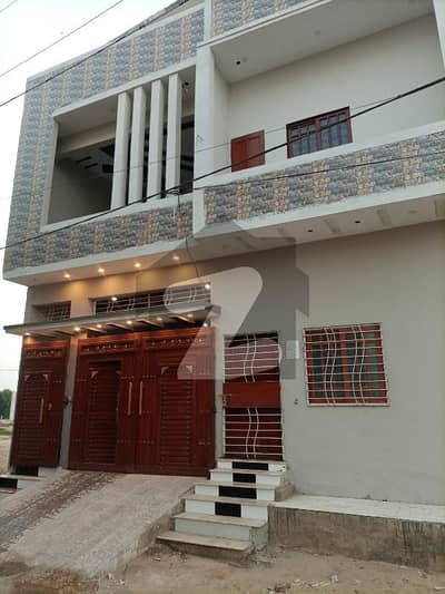 150 Sq Yards Brand New Double Storey Bungalow Available For Sale.