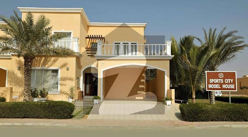 This Villa Is Located in Sports City, BAHRIA Town, Karachi