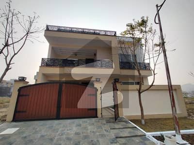 Very Prime Location Brand New Beautiful 10 Marla House For Sale B-17 Islamabad Block B1 Extension