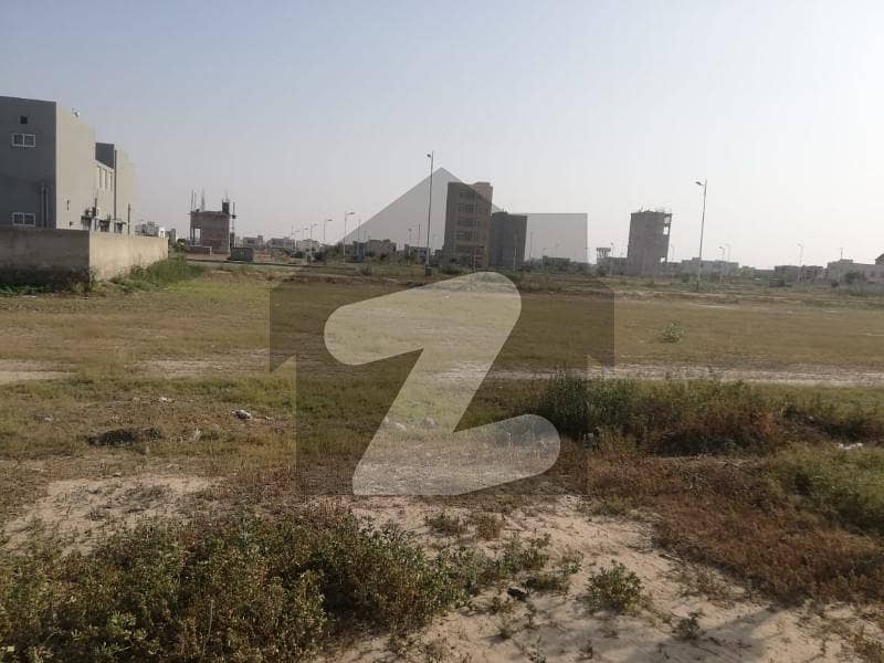 5 Marla Corner Plot For Sale Ideal Location 90 sq Feet Extra Land DHA 9