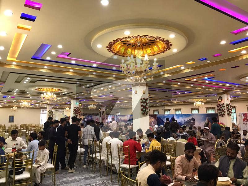 1.25 Kanal Triple Storey Marriage Hall For Rent