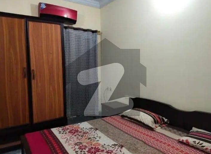 College Road Madina Town Near Women University Faisalabad 5 Marla Fully Furnished Apartment Flat Upper Portion For Rent