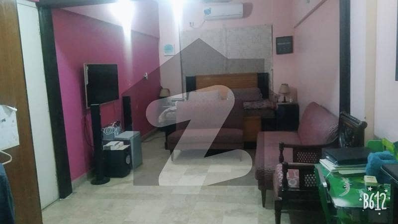 Well Maintained 3 Bed Leased Corner Apartment On 2nd Floor On 1600 Square Feet In Boundary Walled Project Akbar Residency In Block 15 Of Gulistan-e-Jauhar