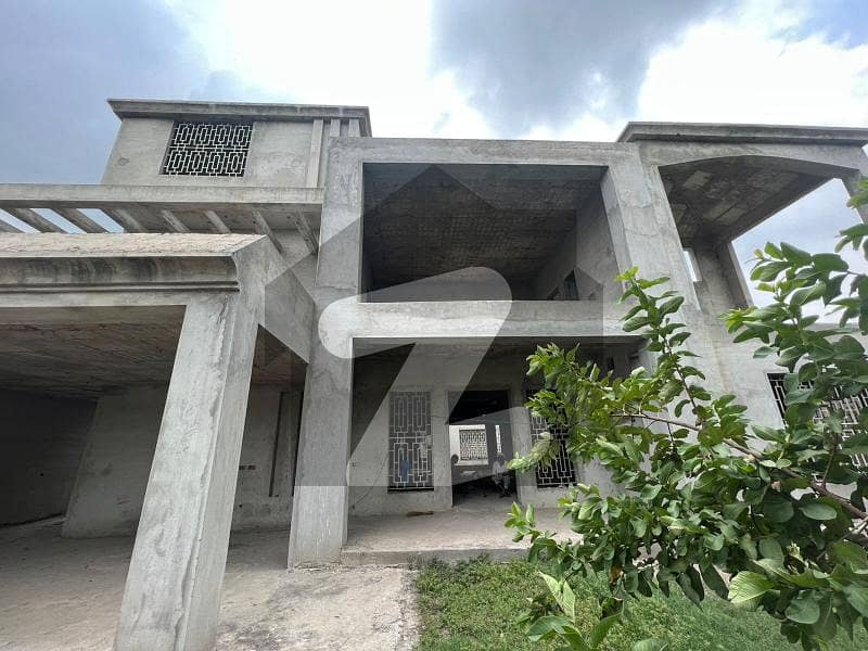 2 Kanal Grey Structure House For Sale In Canal Garden Lahore