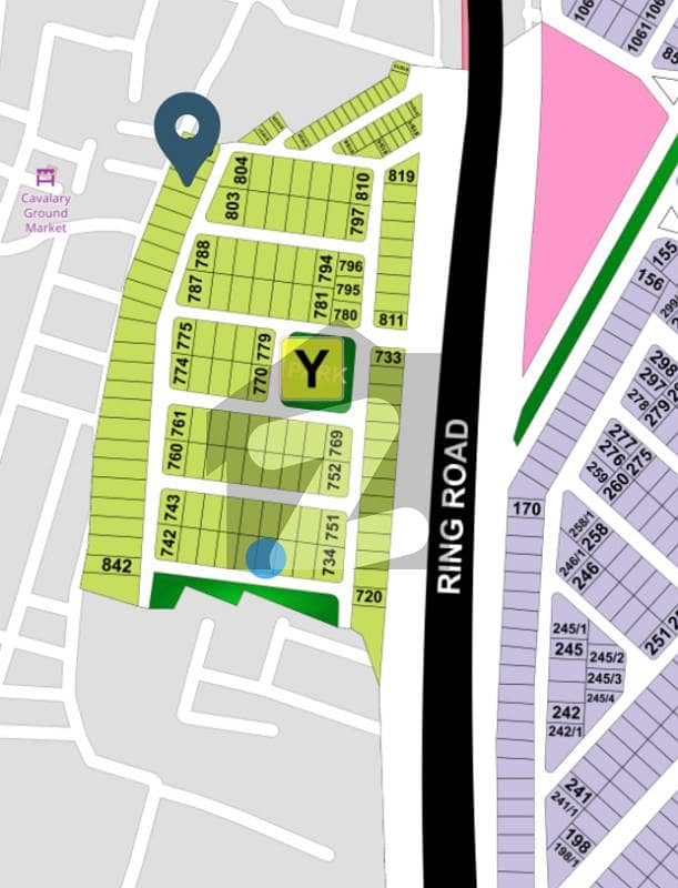 1 Kanal Plot for Urgent Sale DHA Phase 8, Block Y