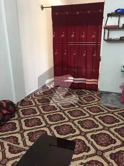 Carpeted1 Bed Room Flat With Attached Bath And Kitchen For Bachelor In Wakeel Colony Rawalpindi