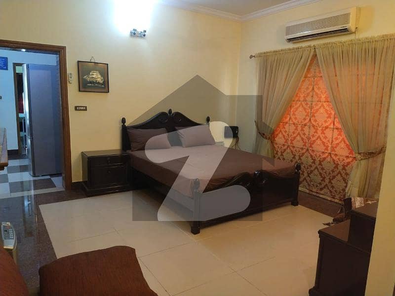 Fully Furnished Upper Portion 3 Bedrooms In F-8 Available Monthly Rental Demand 3 Lac With Separate Gate