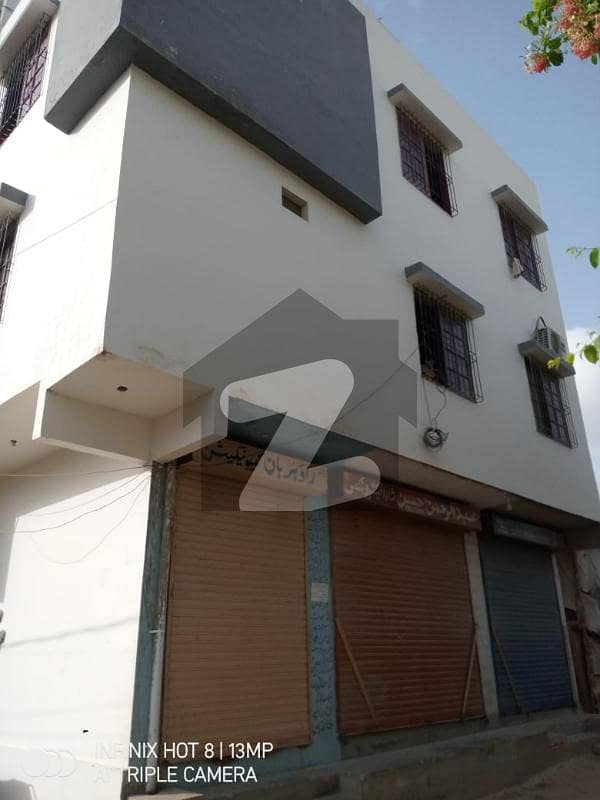 New Corner Building 5 Portions 3 Shops Best Investment Property 1.5 Lac Rent Coming