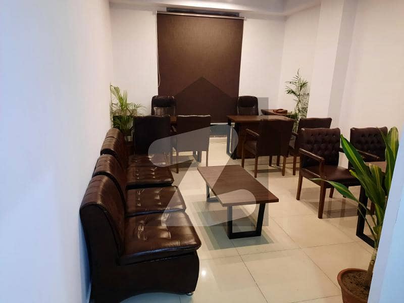 Fully Furnished Office Of 358 Sq. Ft @ 70,000 Firdous Market Gulberg 3