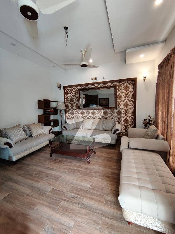 10 Marla Fully Furnished Lower Portion Available For Rent In Sector C Bahria Town
