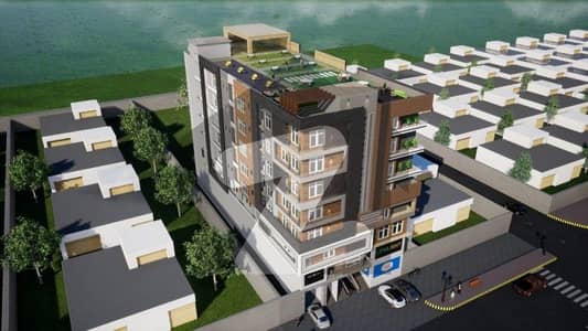 Flat On 4th Floor For Sale In 
Hussain Heights