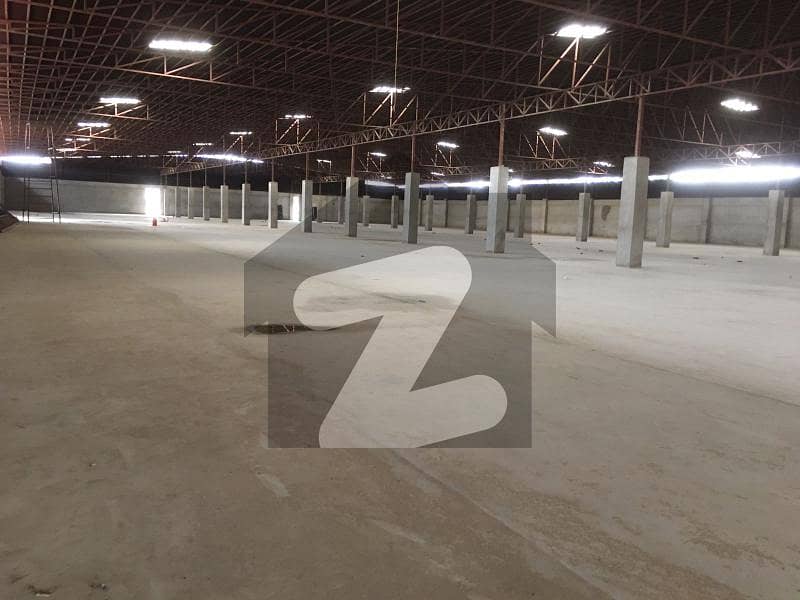 Brand New Prime Location Main Road Facing Of Super High Huge Warehouse Available For Rent In Scheme 33 Near Jan Japan Motors