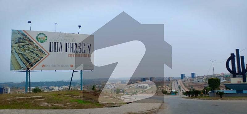 4 Marla Commercial Margalla Facing Top Height Plot For Sale In Phase 5