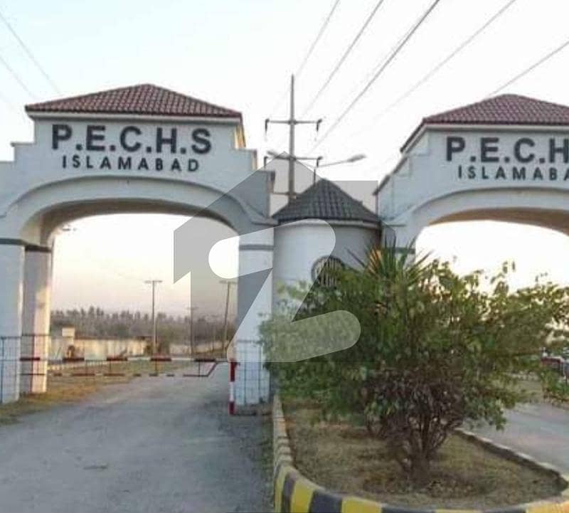 10 Marla Commercial Plot Available In Pechs New Airport Islamabad