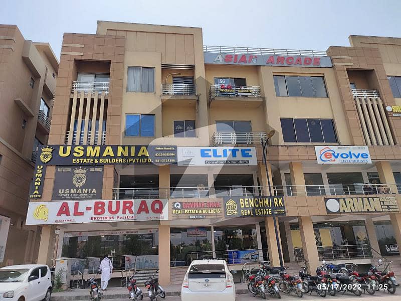 Two Shop For Sale Asian Arcade Mezzanine Floor Bahria Enclave Islamabad
