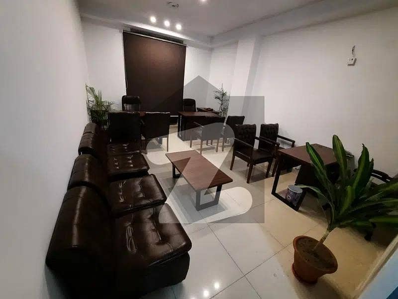 360 Square Feet Sami Furnished Office For Rent At Main Boulevard Gulberg