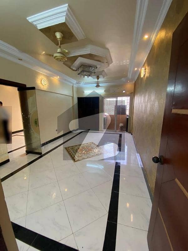 Chappal bright homes building Flat For Rent Clifton Block 7, Clifton