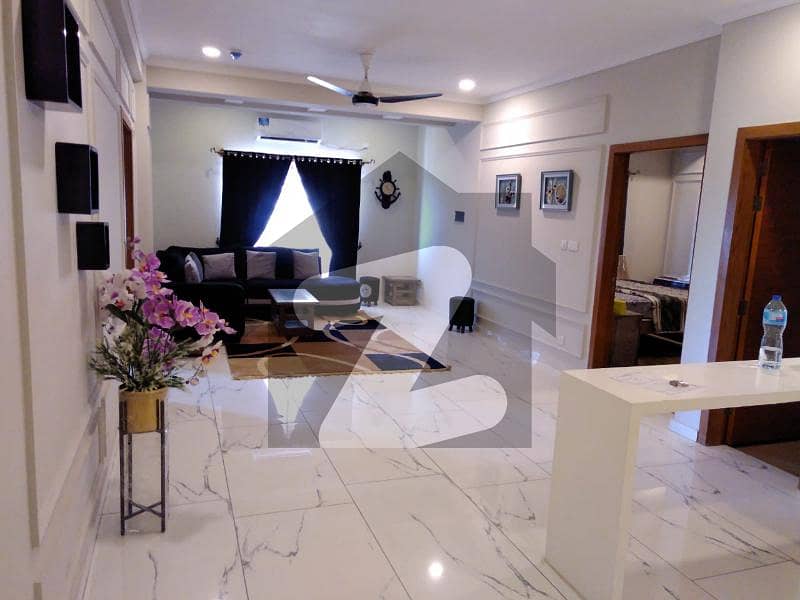 2 Bedrooms Fully Furnished Flat For Rent In Bahria Heights One Extension D Block.