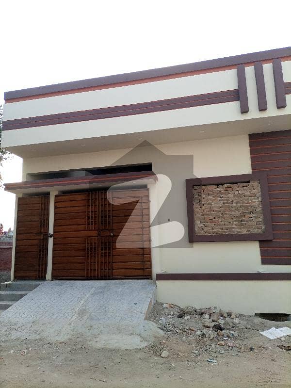 120 Sq Yards Brand New Single Storey Bungalow Available For Sale.