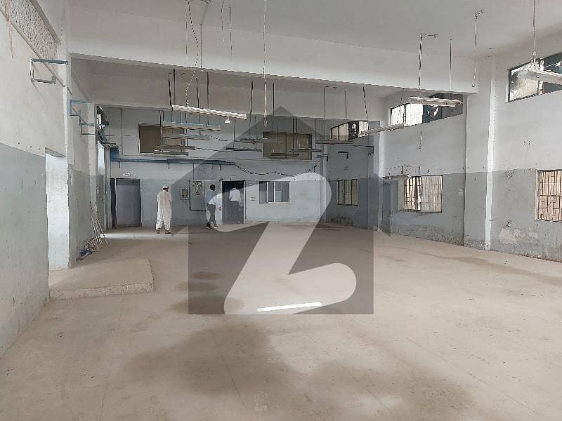 Warehouse For Rent Singer Chowrangi 28000 Square Feet Near Road Location With Open Space