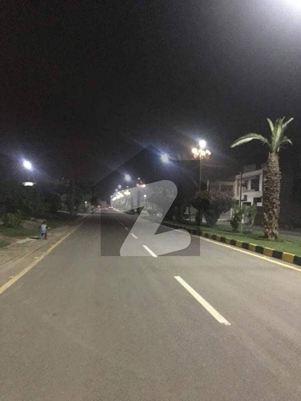 9 Marla Corner Plot Available For Sale In Canal Garden Canal Road Fsd