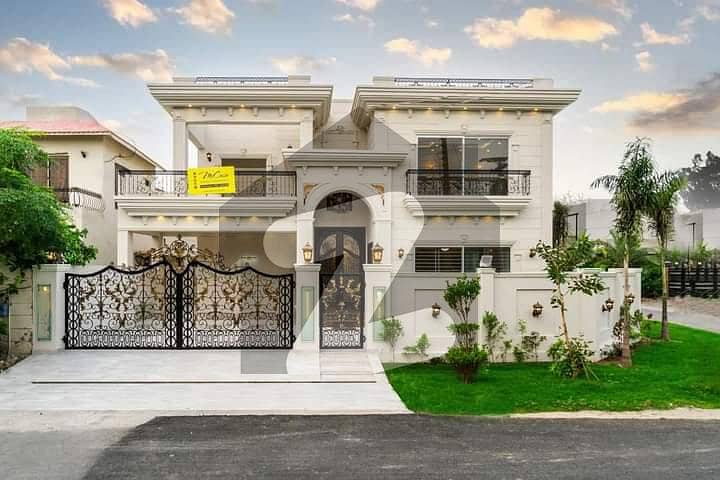 1 Kanal Corner Brand New Modern Style Design House Near To Park For Sale In State Life House Society Lahore