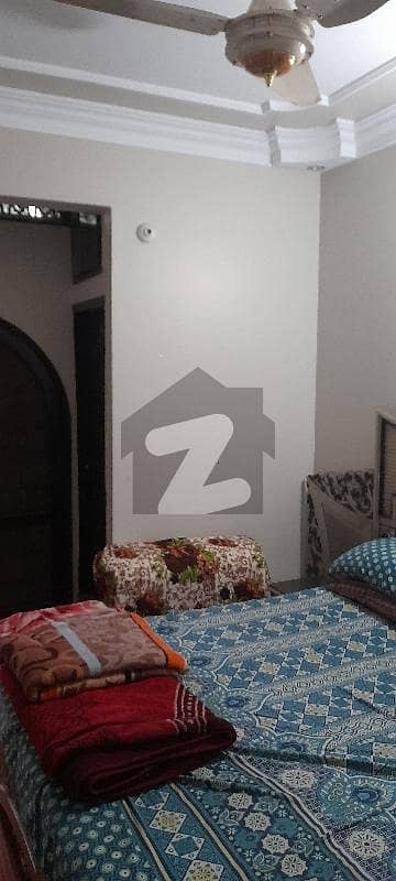 Portion Available For Rent In Gulistan E Johar Block 14 1st Floor West Open 2bed Lounge Terrace Separate Marble Flooring Neat And Clean