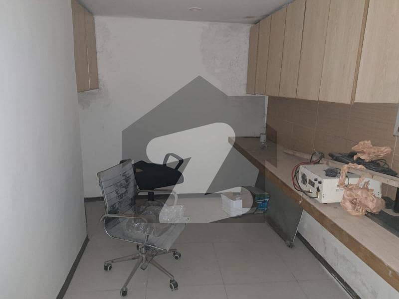 semi furnished office with stylish interior in Defence.