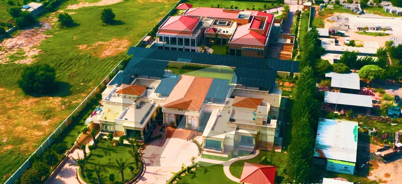 1 kanal Semi Developed Top Heighted Location Plot for Sale In Gulberg