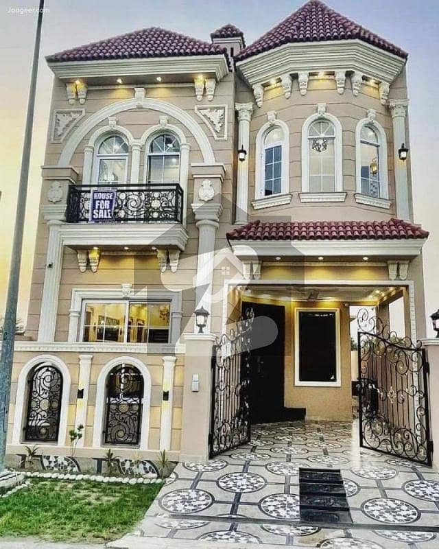 6 Marla House On 5 Year Installments And Cash In SJ Garden Opposite Dha 10 Lahore
