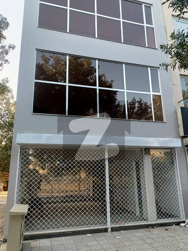 2 Marla Triple Storey Brand New Comercial Building Available For Sale In Overseas A 100 Feet Wide Road Bahria Town Lahore
