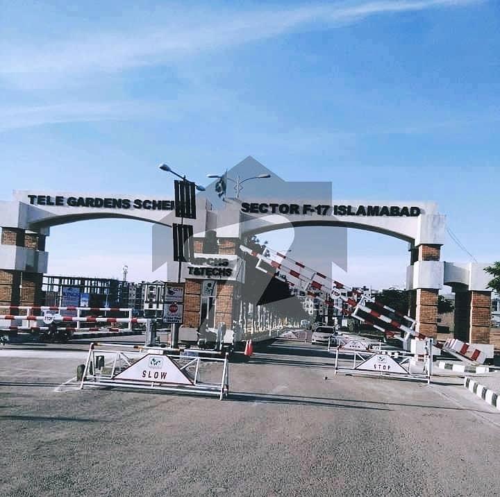8 Marla Plot In A Line For Sale In T&t Echs F17 Islamabad Tele Garden