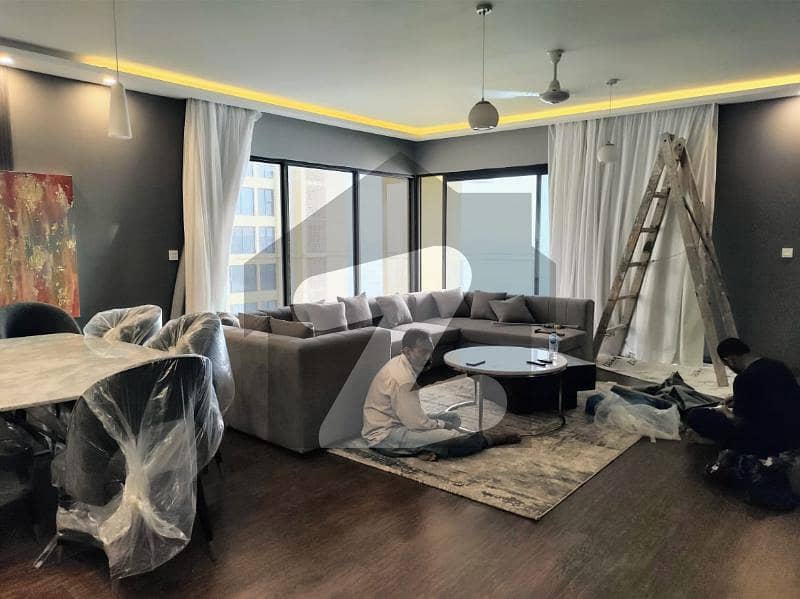 2448sq. Ft Fully Furnished Brand New Emaar Coral Tower Flat Available For Rent At Prime Location Dha Phase 8