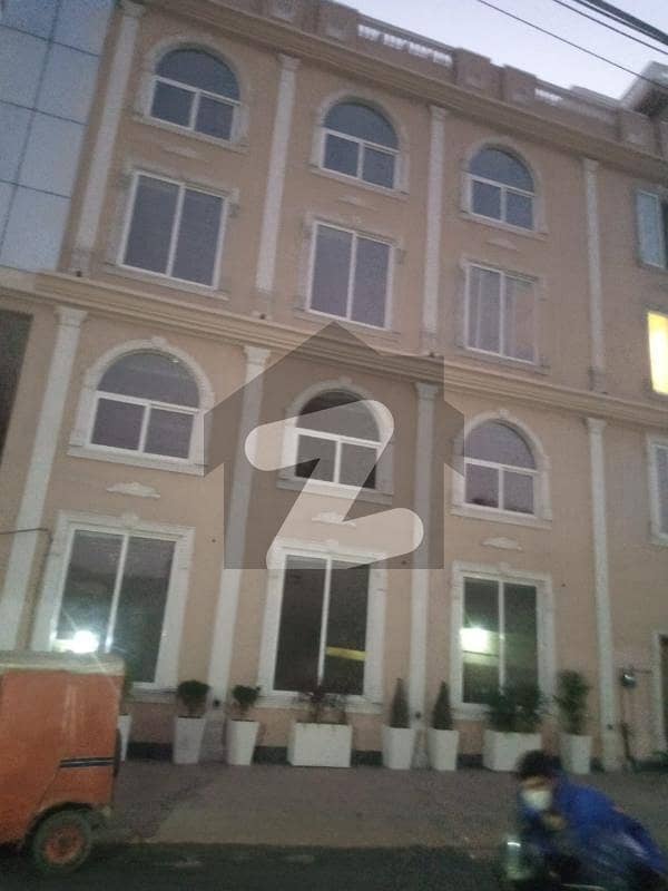12 Marla Corner Triple Storey Brand New Commercial Building For Sale In Madr-e-millat Road Near Hamdard Chock, Township