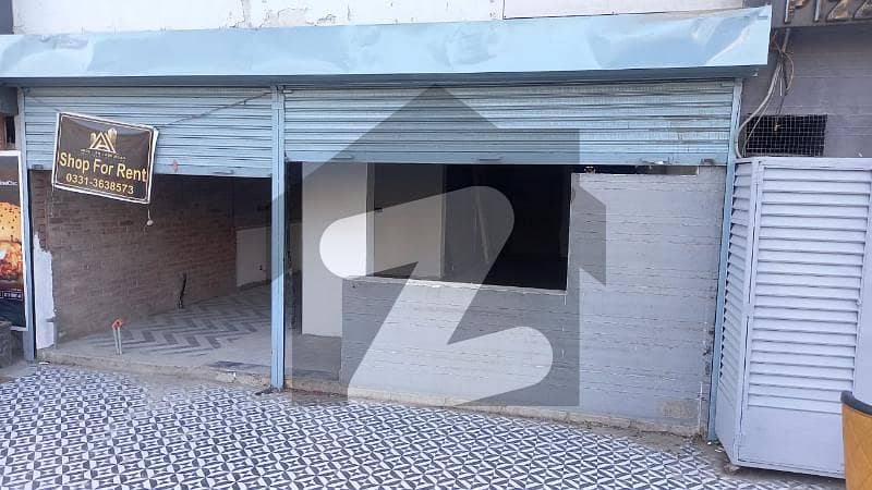2 Shops Available For Rent On Prime Location Of Maskan, Block 7 Gulshan Iqbal.