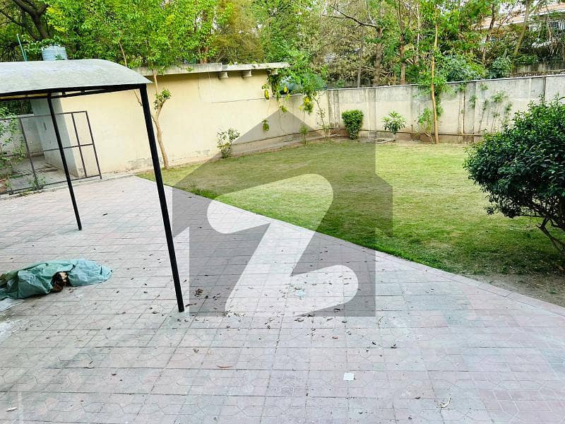 Ground Portion For Rent With Big Gardan Simi Furnished For Rent